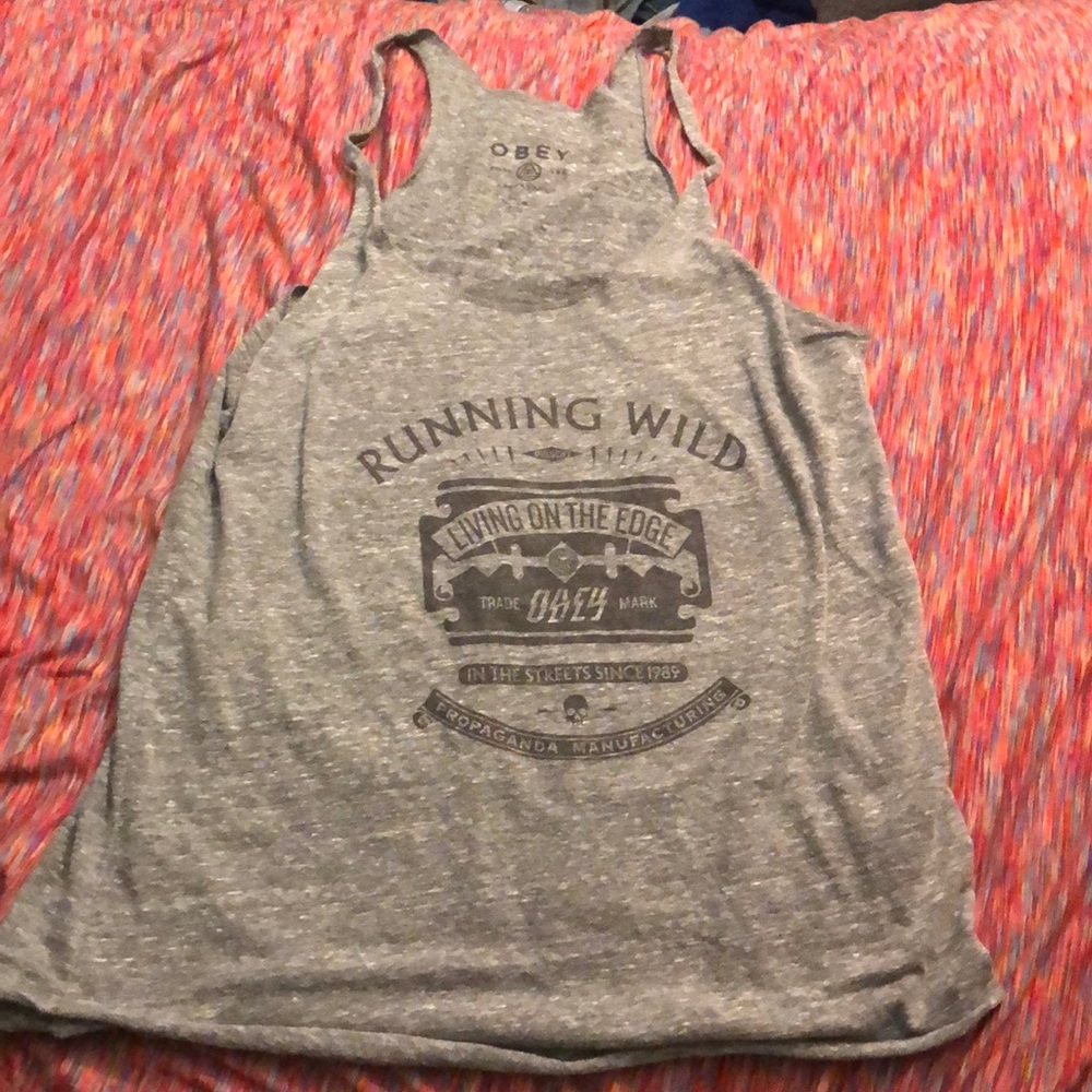 Obey tank top